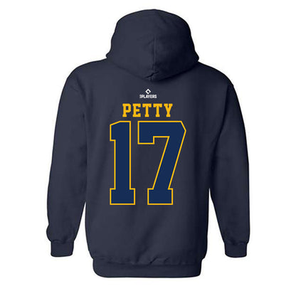 Lake County Captains - MILB Baseball : Zane Petty - Hooded Sweatshirt-1