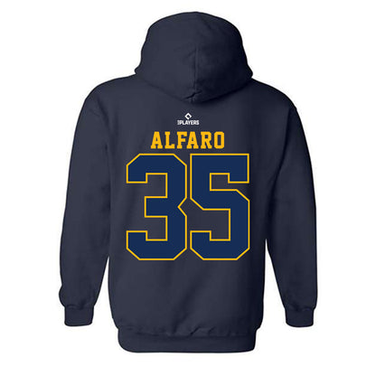 Lake County Captains - MILB Baseball : Jervis Alfaro - Hooded Sweatshirt-1