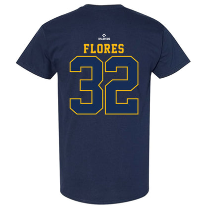 Lake County Captains - MILB Baseball : Luis Flores - T-Shirt-1