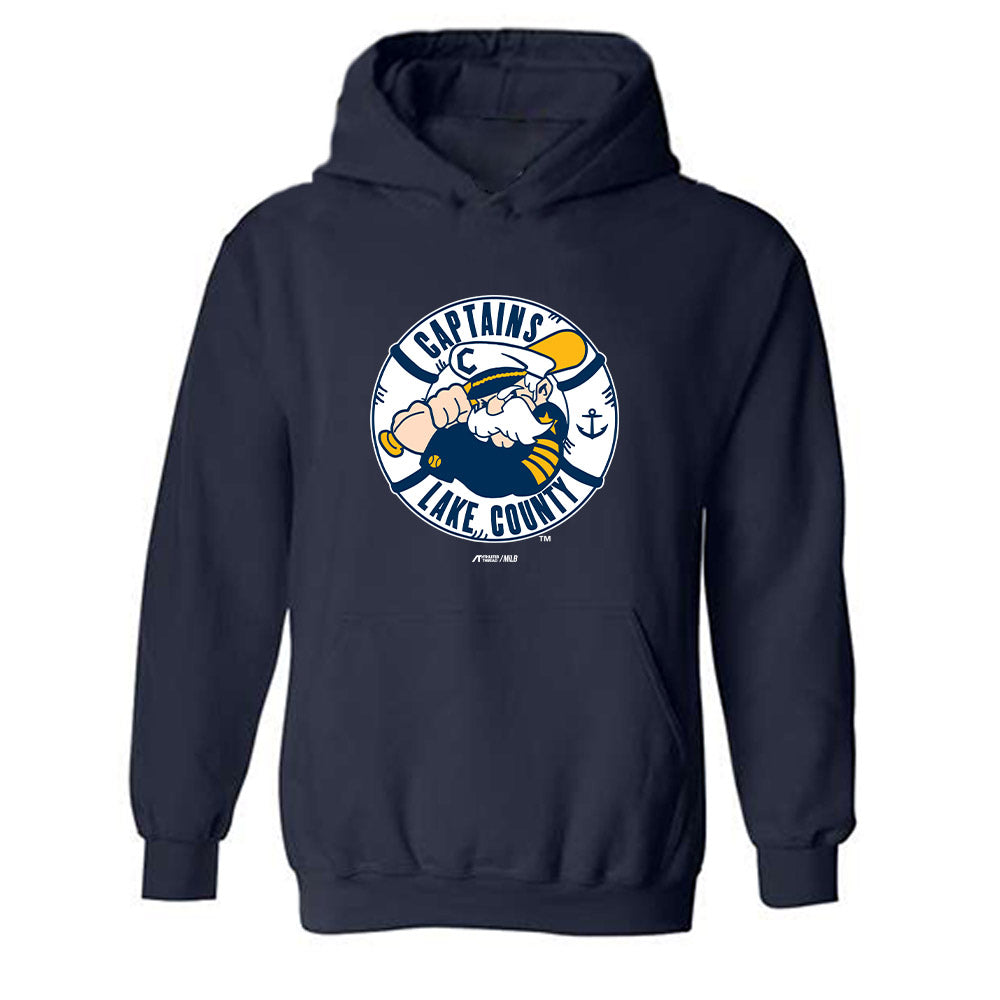 Lake County Captains - MILB Baseball : Harrison Bodendorf - Hooded Sweatshirt-0