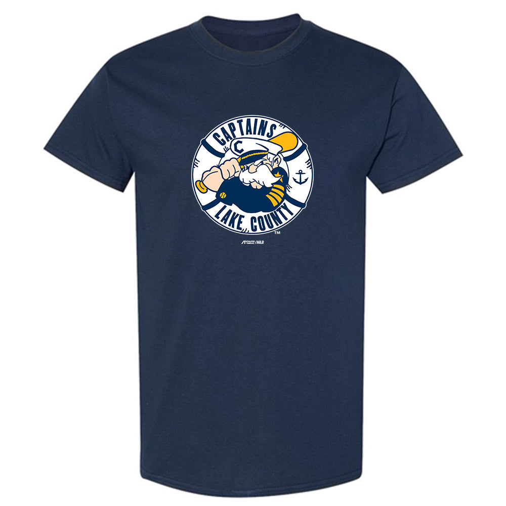 Lake County Captains - MILB Baseball : Xavier Martinez - T-Shirt-0