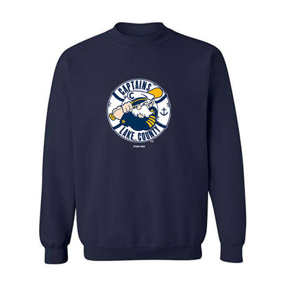 Lake County Captains - MILB Baseball : Kyle Scott - Crewneck Sweatshirt-0