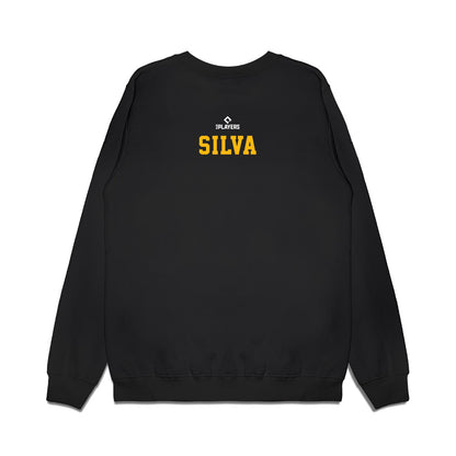 Lake County Captains - MILB Baseball : Anthony Silva - Premium Crewneck Sweatshirt-1