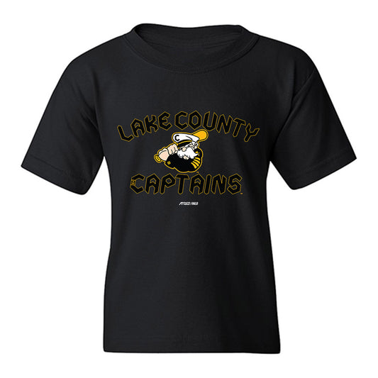 Lake County Captains - MILB Baseball : Donovan Zsak - Youth T-Shirt-0