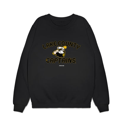 Lake County Captains - MILB Baseball : Anthony Silva - Premium Crewneck Sweatshirt-0