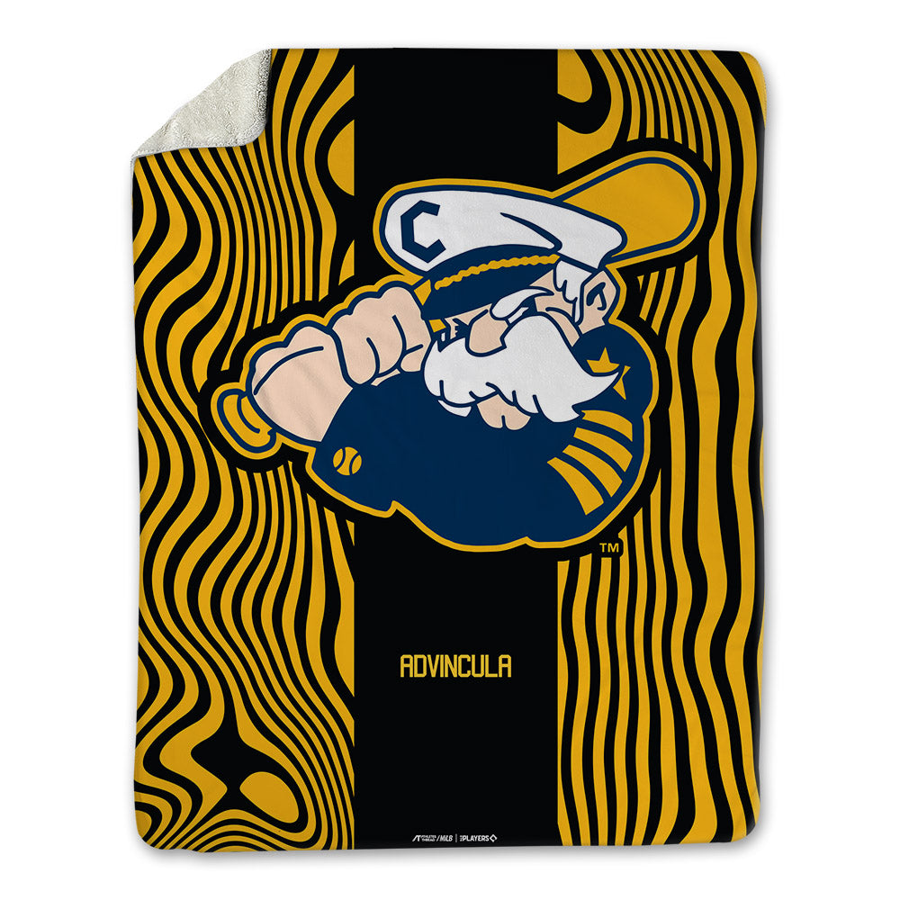Lake County Captains - MILB Baseball : Jonah Advincula - Blanket-0