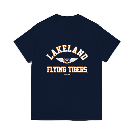 Lakeland Flying Tigers - MILB Baseball : Kelvis Salcedo - Comfort Colors T-Shirt-0