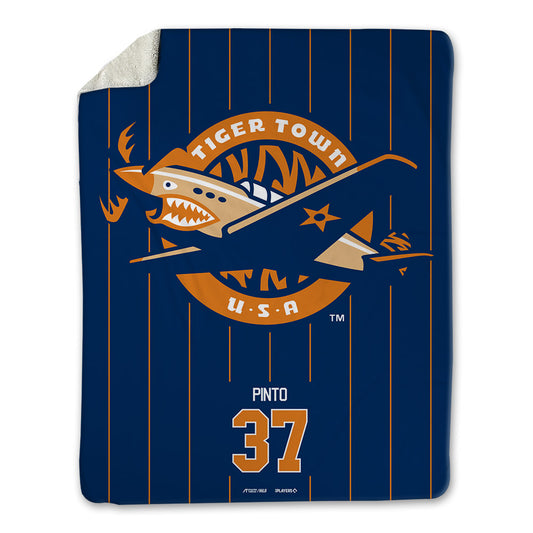 Lakeland Flying Tigers - MILB Baseball : Jesus Pinto - Blanket-0