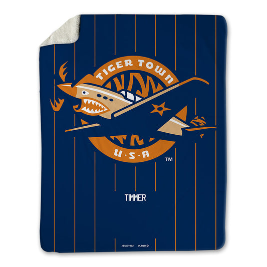 Lakeland Flying Tigers - MILB Baseball : Shay Timmer - Blanket-0