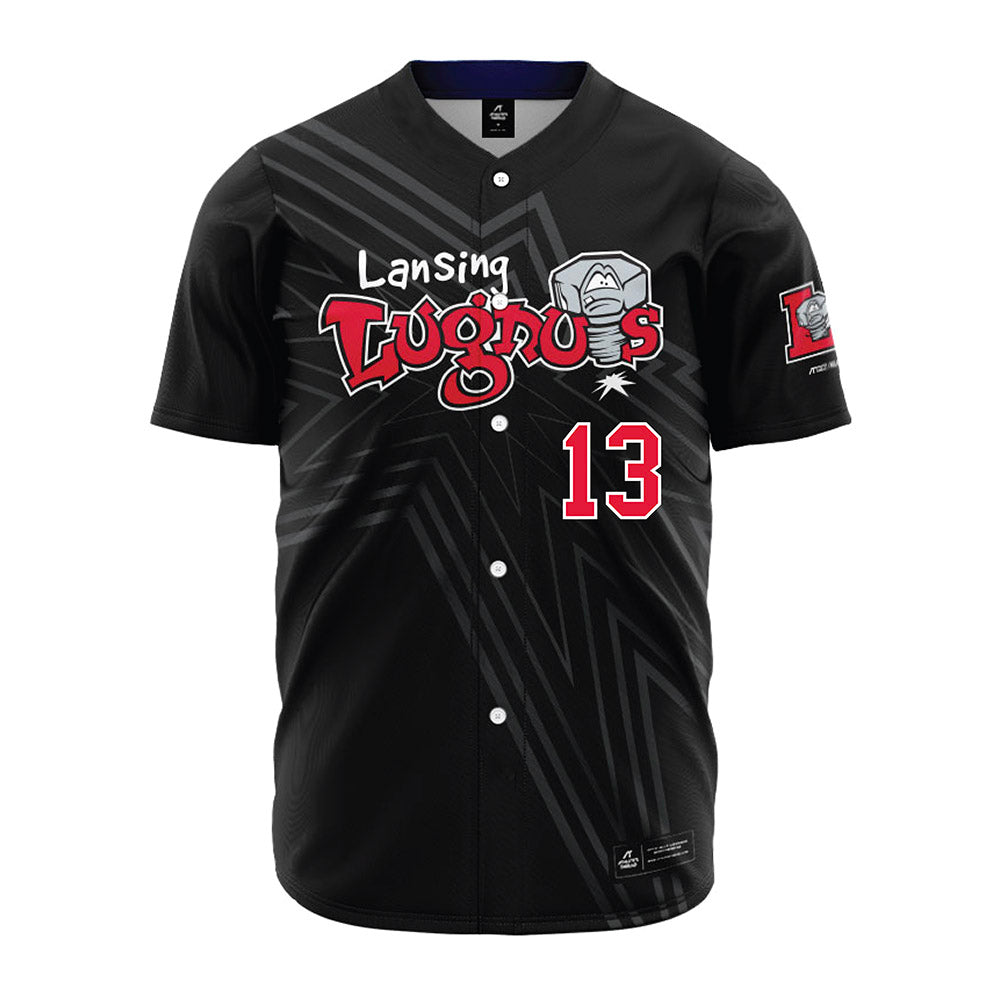 Lansing Lugnuts - MILB Baseball : Jose Dicochea - Jersey-0