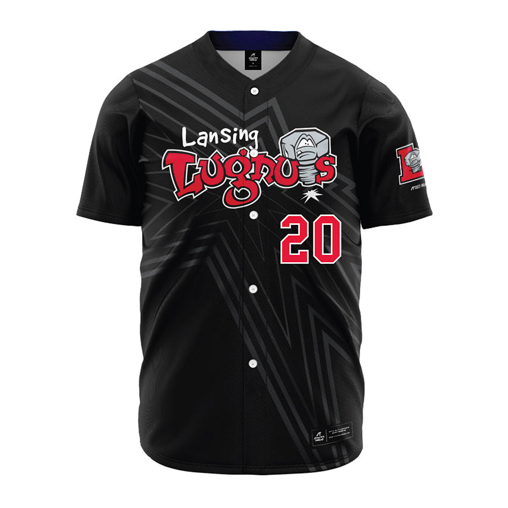 Lansing Lugnuts - MILB Baseball : Gerlin Rosario - Jersey-0