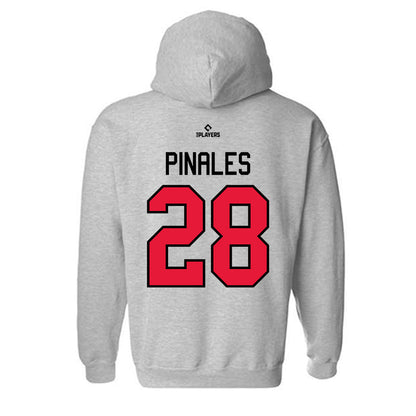Lansing Lugnuts - MILB Baseball : Darlin Pinales - Hooded Sweatshirt-1