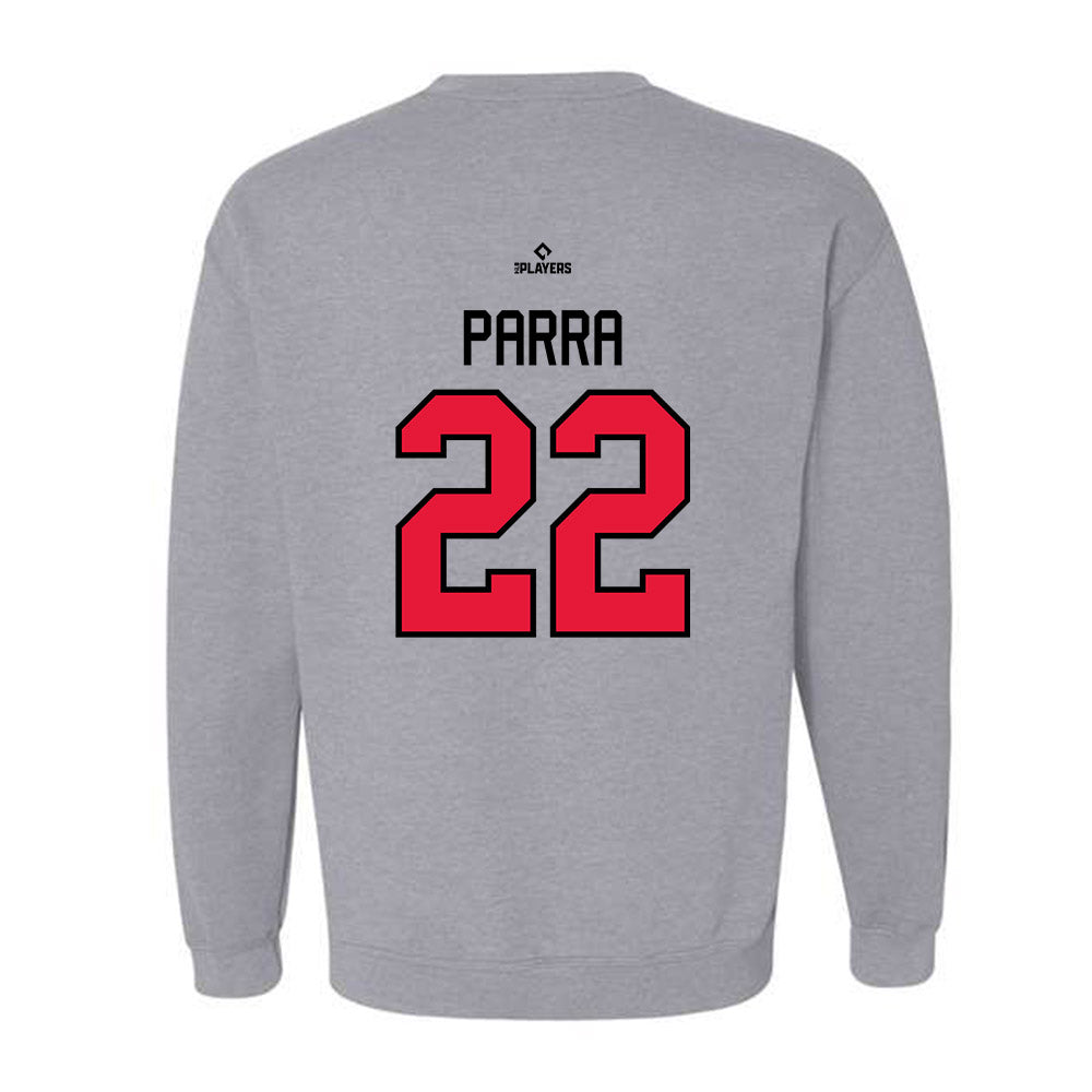 Lansing Lugnuts - MILB Baseball : Jose Parra - Crewneck Sweatshirt-1
