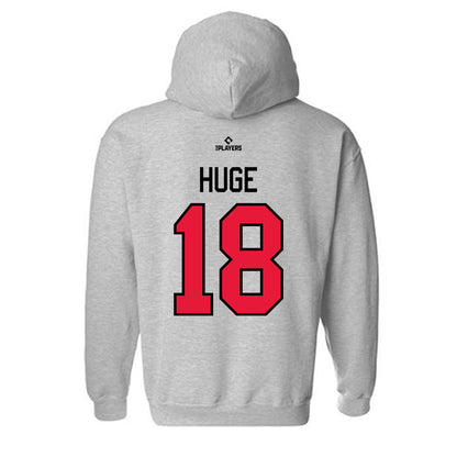 Lansing Lugnuts - MILB Baseball : Riley Huge - Hooded Sweatshirt-1