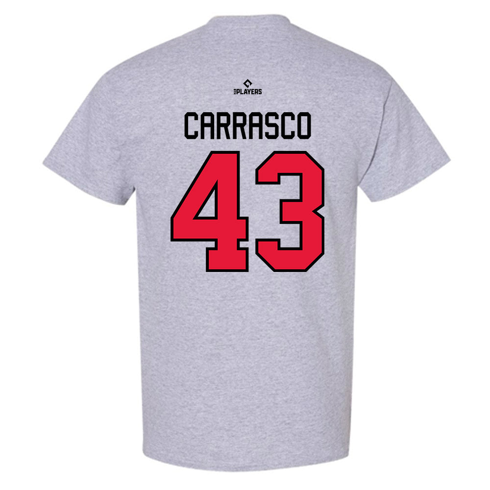 Lansing Lugnuts - MILB Baseball : Luis Carrasco - T-Shirt-1