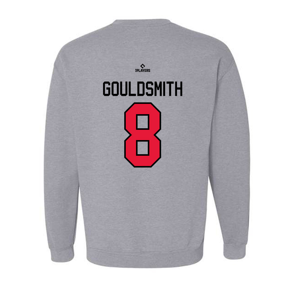 Lansing Lugnuts - MILB Baseball : Gunner Gouldsmith - Crewneck Sweatshirt-1