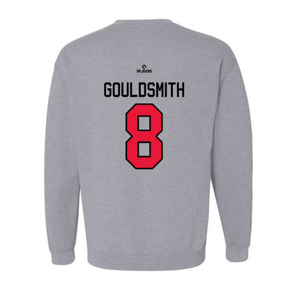 Lansing Lugnuts - MILB Baseball : Gunner Gouldsmith - Crewneck Sweatshirt-1