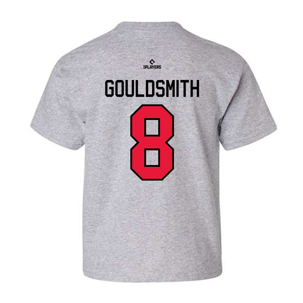 Lansing Lugnuts - MILB Baseball : Gunner Gouldsmith - Youth T-Shirt-1