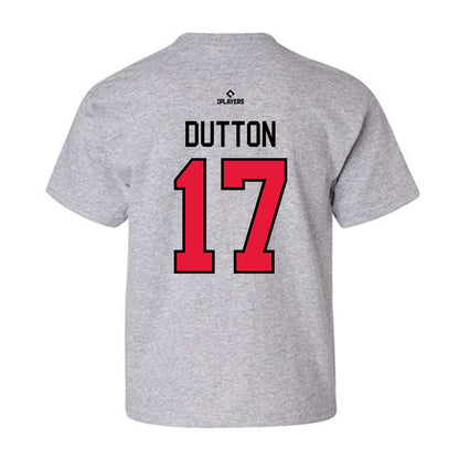 Lansing Lugnuts - MILB Baseball : Samuel Dutton - Youth T-Shirt-1