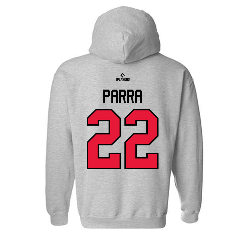 Lansing Lugnuts - MILB Baseball : Jose Parra - Hooded Sweatshirt-1