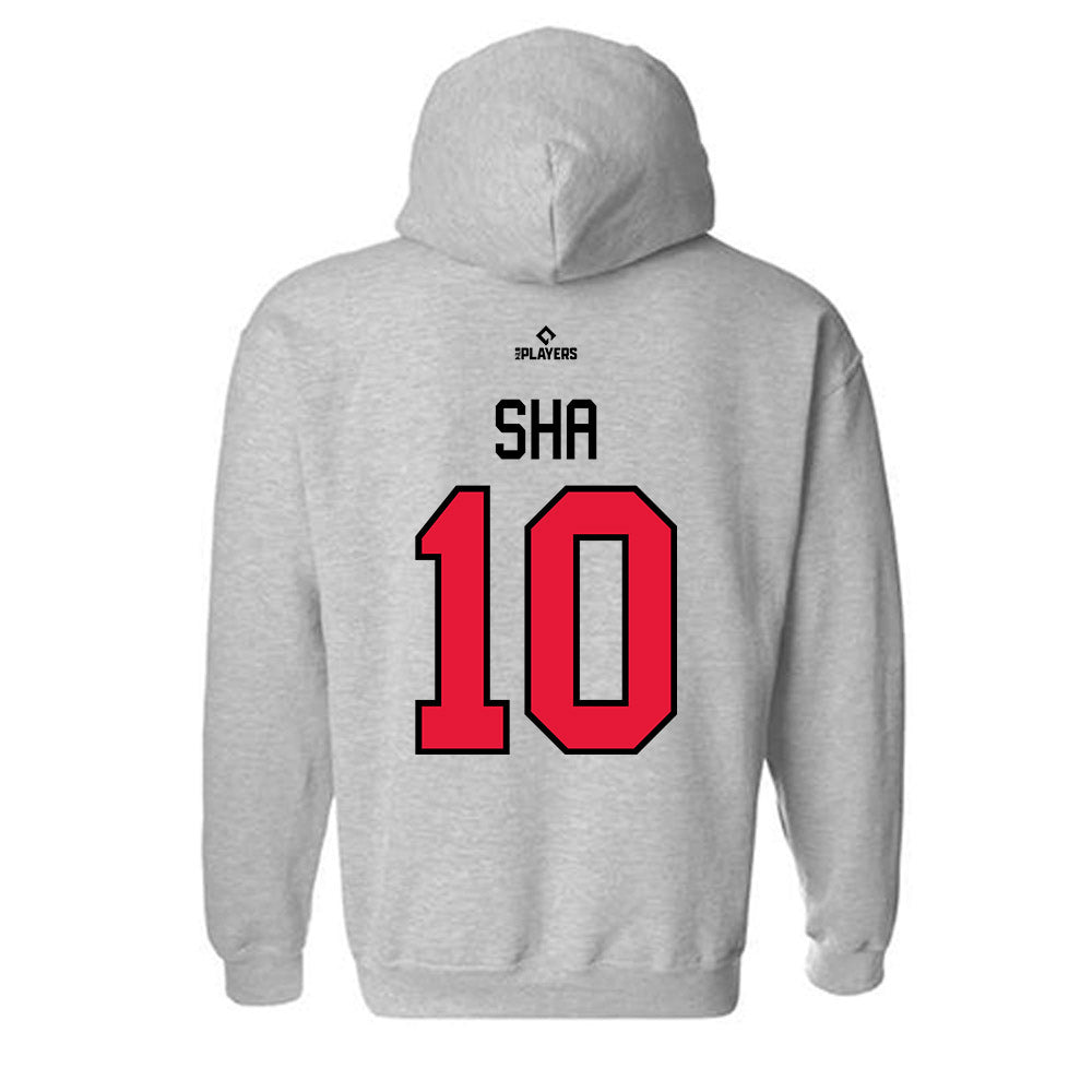 Lansing Lugnuts - MILB Baseball : Tzu-Chen Sha - Hooded Sweatshirt-1
