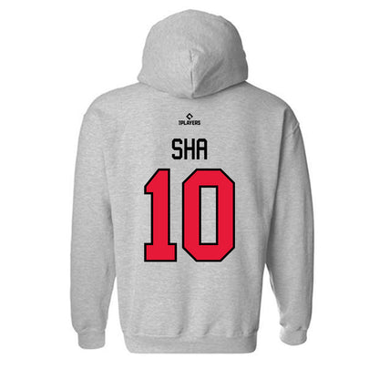 Lansing Lugnuts - MILB Baseball : Tzu-Chen Sha - Hooded Sweatshirt-1