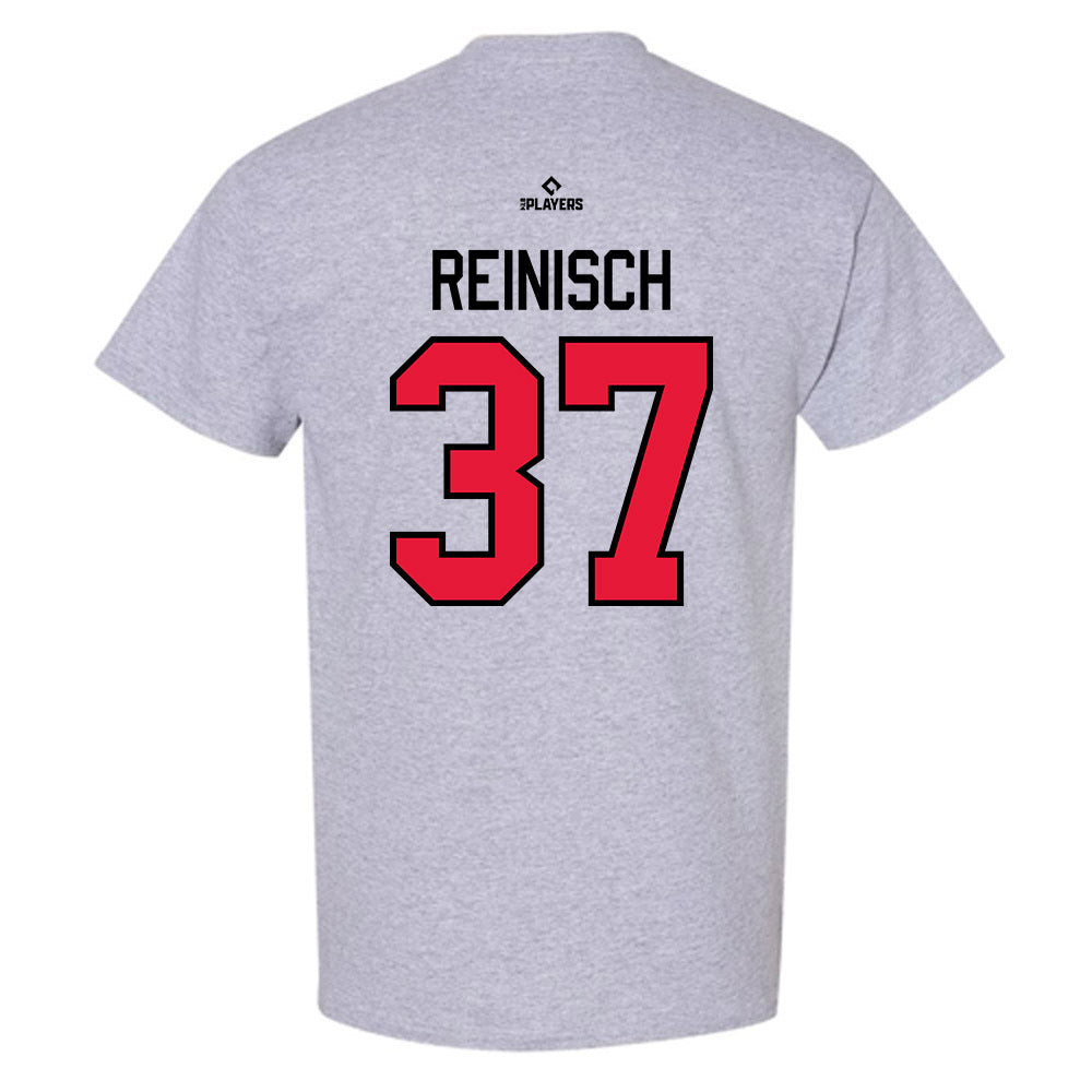 Lansing Lugnuts - MILB Baseball : Jake Reinisch - T-Shirt-1