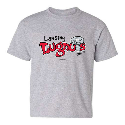 Lansing Lugnuts - MILB Baseball : Samuel Dutton - Youth T-Shirt-0