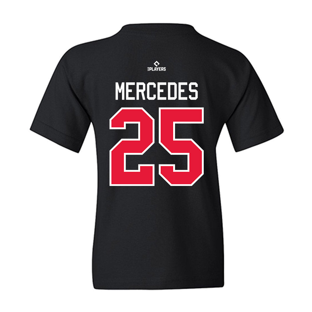 Lansing Lugnuts - MILB Baseball : Abel Mercedes - Youth T-Shirt-1