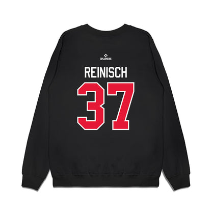 Lansing Lugnuts - MILB Baseball : Jake Reinisch - Premium Crewneck Sweatshirt-1