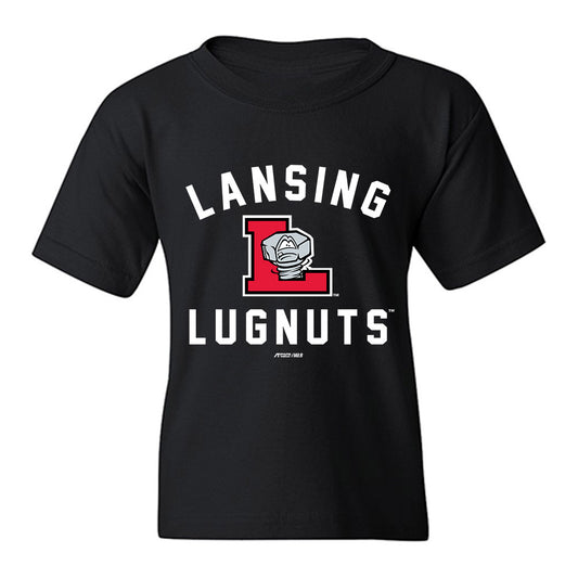 Lansing Lugnuts - MILB Baseball : Jackson Nove - Youth T-Shirt-0