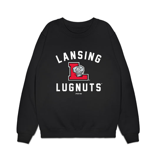 Lansing Lugnuts - MILB Baseball : Chen Zhong-Ao Zhuang - Premium Crewneck Sweatshirt-0