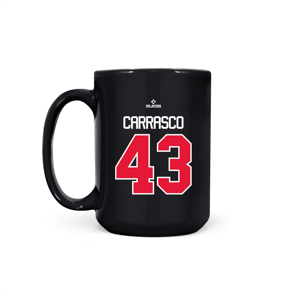 Lansing Lugnuts - MILB Baseball : Luis Carrasco - Coffee Mug-1