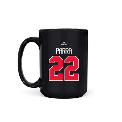Lansing Lugnuts - MILB Baseball : Jose Parra - Coffee Mug-1