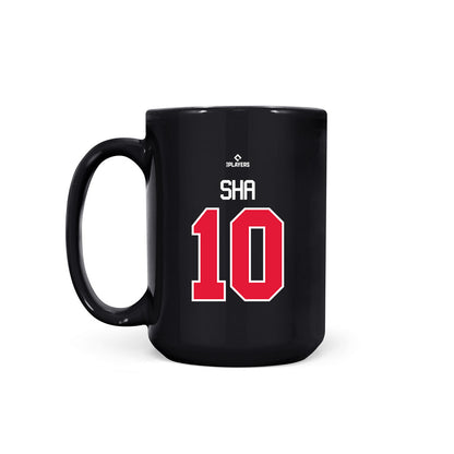 Lansing Lugnuts - MILB Baseball : Tzu-Chen Sha - Coffee Mug-1