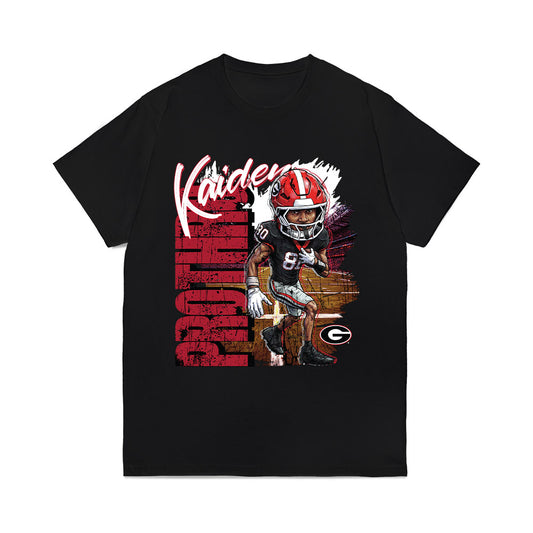 Georgia - NCAA Football : Kaiden Prothro - Caricature Comfort Colors T-Shirt-0