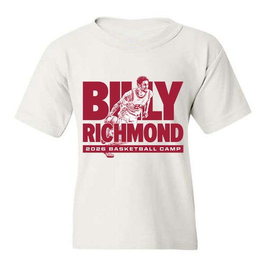 Arkansas - NCAA Men's Basketball : Billy Richmond III - Basketball Camp Youth T-Shirt-0