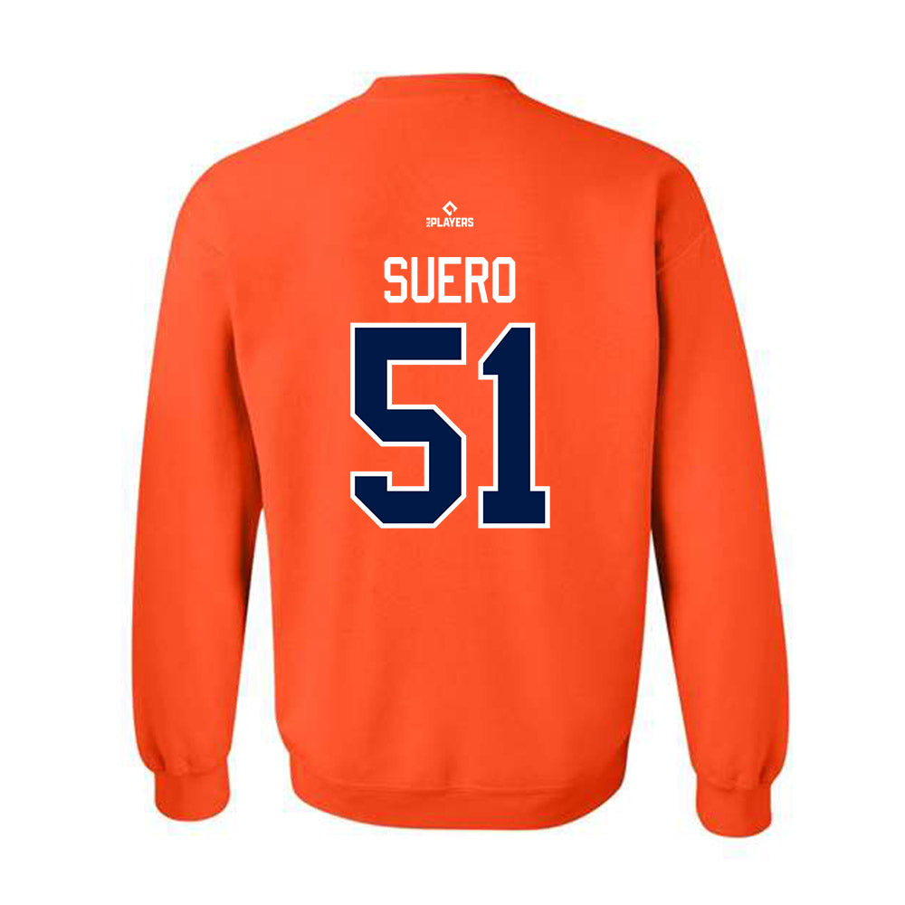 Vegas Aviators - MILB Baseball : Wander Suero - Crewneck Sweatshirt-1