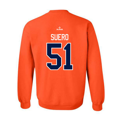 Vegas Aviators - MILB Baseball : Wander Suero - Crewneck Sweatshirt-1