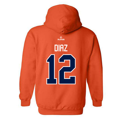 Vegas Aviators - MILB Baseball : Davis Diaz - Hooded Sweatshirt-1