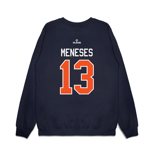 Vegas Aviators - MILB Baseball : Joey Meneses - Premium Crewneck Sweatshirt-0