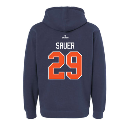Vegas Aviators - MILB Baseball : Matt Sauer - Hooded Pullover Sweatshirt-2