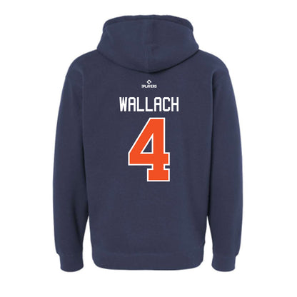 Vegas Aviators - MILB Baseball : Chad Wallach - Hooded Pullover Sweatshirt-2