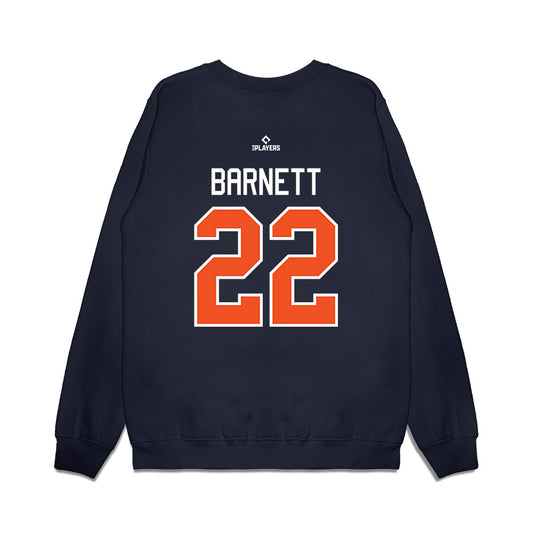 Vegas Aviators - MILB Baseball : Mason Barnett - Premium Crewneck Sweatshirt-0