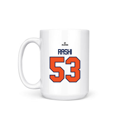 Vegas Aviators - MILB Baseball : Taylor Rashi - Coffee Mug-1