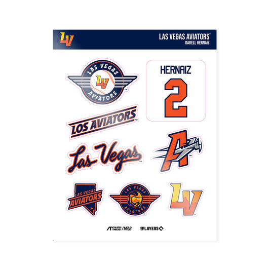 Vegas Aviators - MILB Baseball : Darell Hernaiz - Sticker Sheet-0