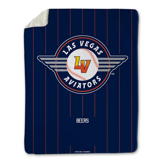 Vegas Aviators - MILB Baseball : Blake Beers - Blanket-0