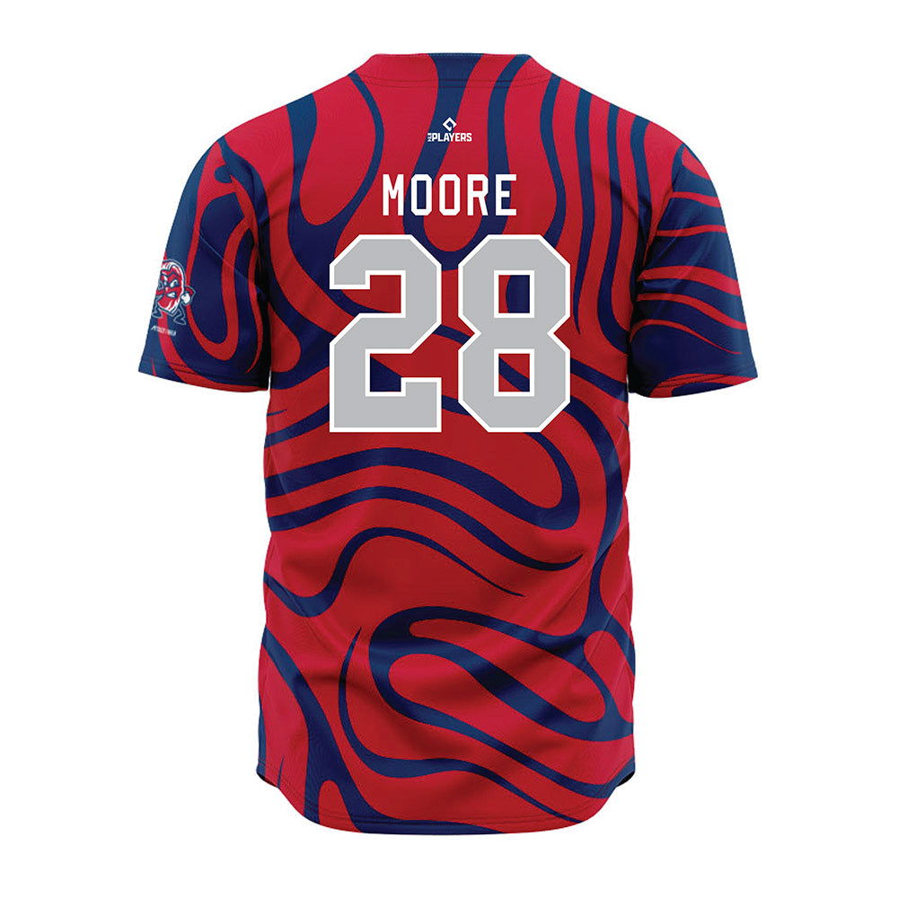 Lehigh IronPigs - MILB Baseball : Dylan Moore - Jersey-1