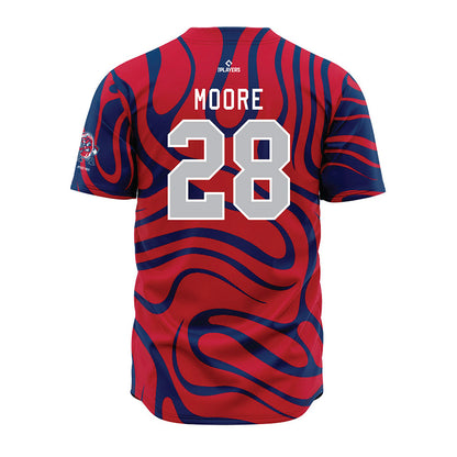 Lehigh IronPigs - MILB Baseball : Dylan Moore - Jersey-1