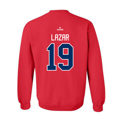 Lehigh IronPigs - MILB Baseball : Max Lazar - Crewneck Sweatshirt-1